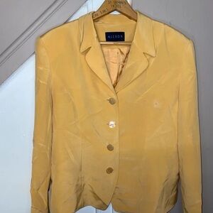 Women's Mustard Blazer